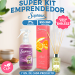 KIT 7 Textiles + 7 Difusores con Varillas Saphirus