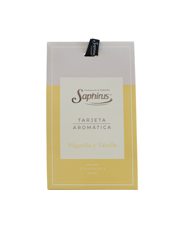 Tarjeta Aromática Magnolia y Vainilla