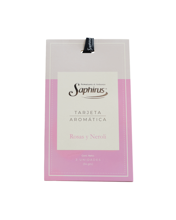 Tarjeta Aromática Rosas y Neroli