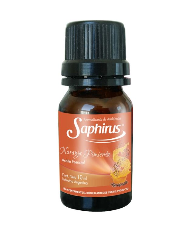 Aceite para Hornillos Naranja Pimienta SAPHIRUS