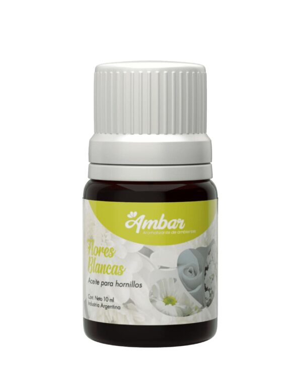 FLORES BLANCAS Aceite AMBAR
