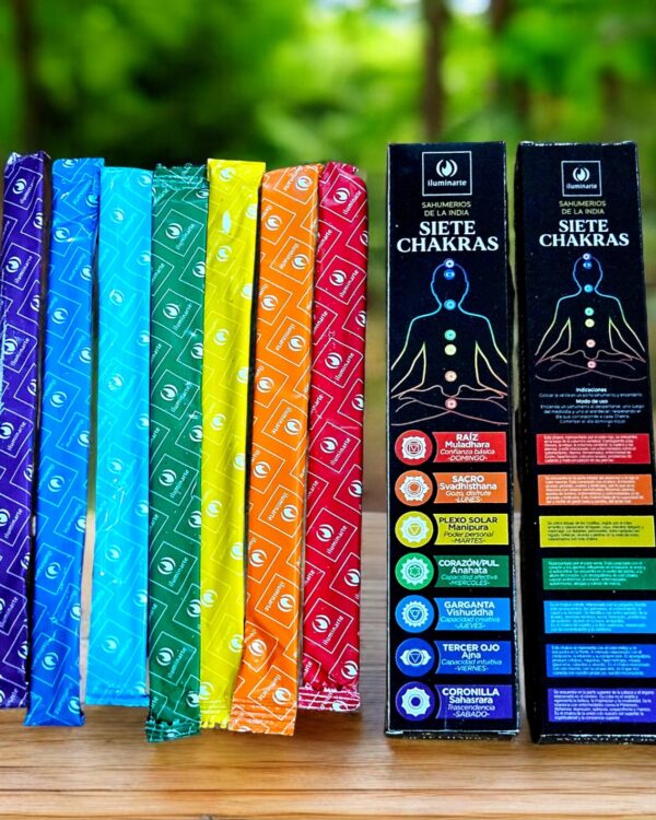 Siete Chakras (7 x 3) Iluminarte