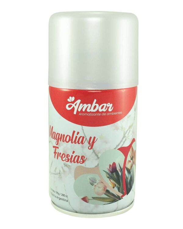 Aerosol Magnolia y Fresias AMBAR