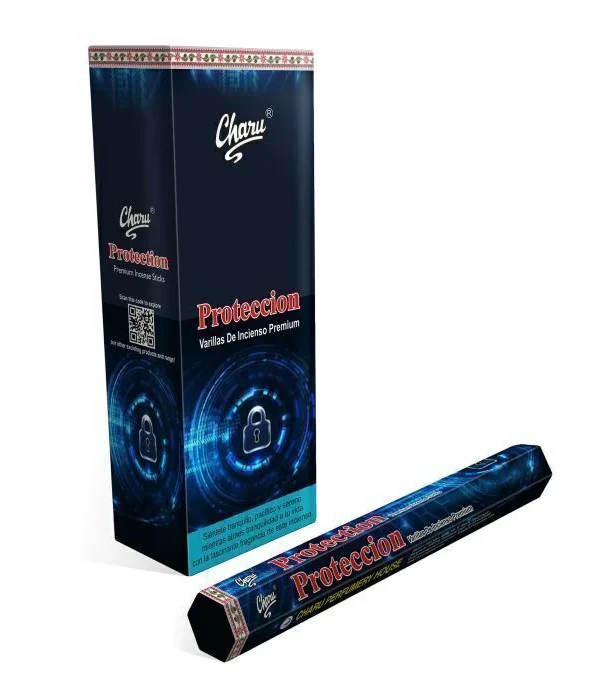 Sahumerio Charu Hexagonal PROTECCION x20