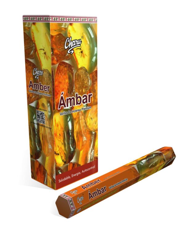 Sahumerio Charu Hexagonal AMBAR