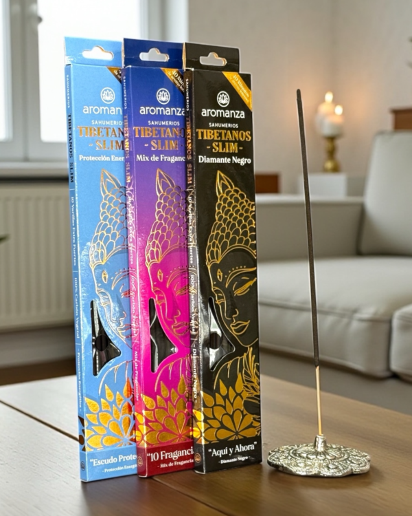 Lavandas del Valle (Anti Stress) - Sahumerios Tibetanos SLIM x8
