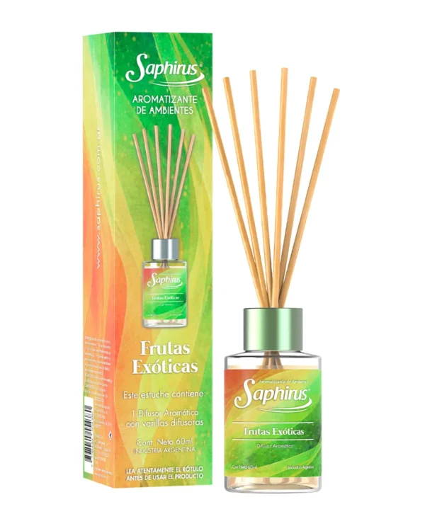 Frutas Exoticas - Difusor con Varillas Saphirus 60ML