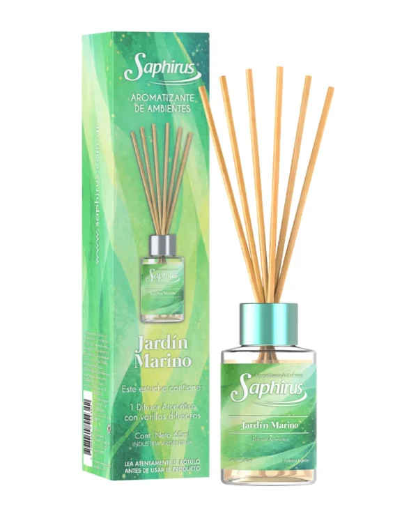 Jardín Marino - Difusor con Varillas Saphirus 60ML