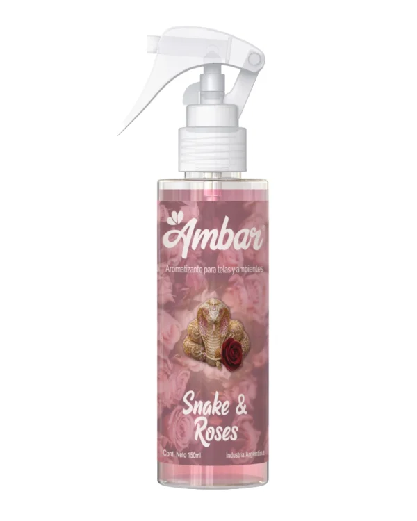 Textil SNAKE & ROSES AMBAR
