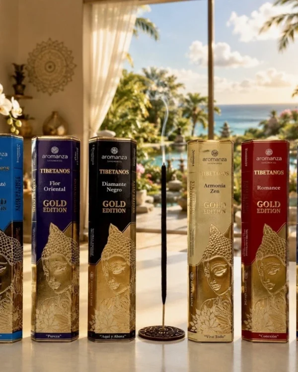 Acqua Per L´Uomo - Sahumerios Tibetanos Gold Edition x5 Aromanza